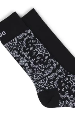 Two-pack of regular-length socks in cotton