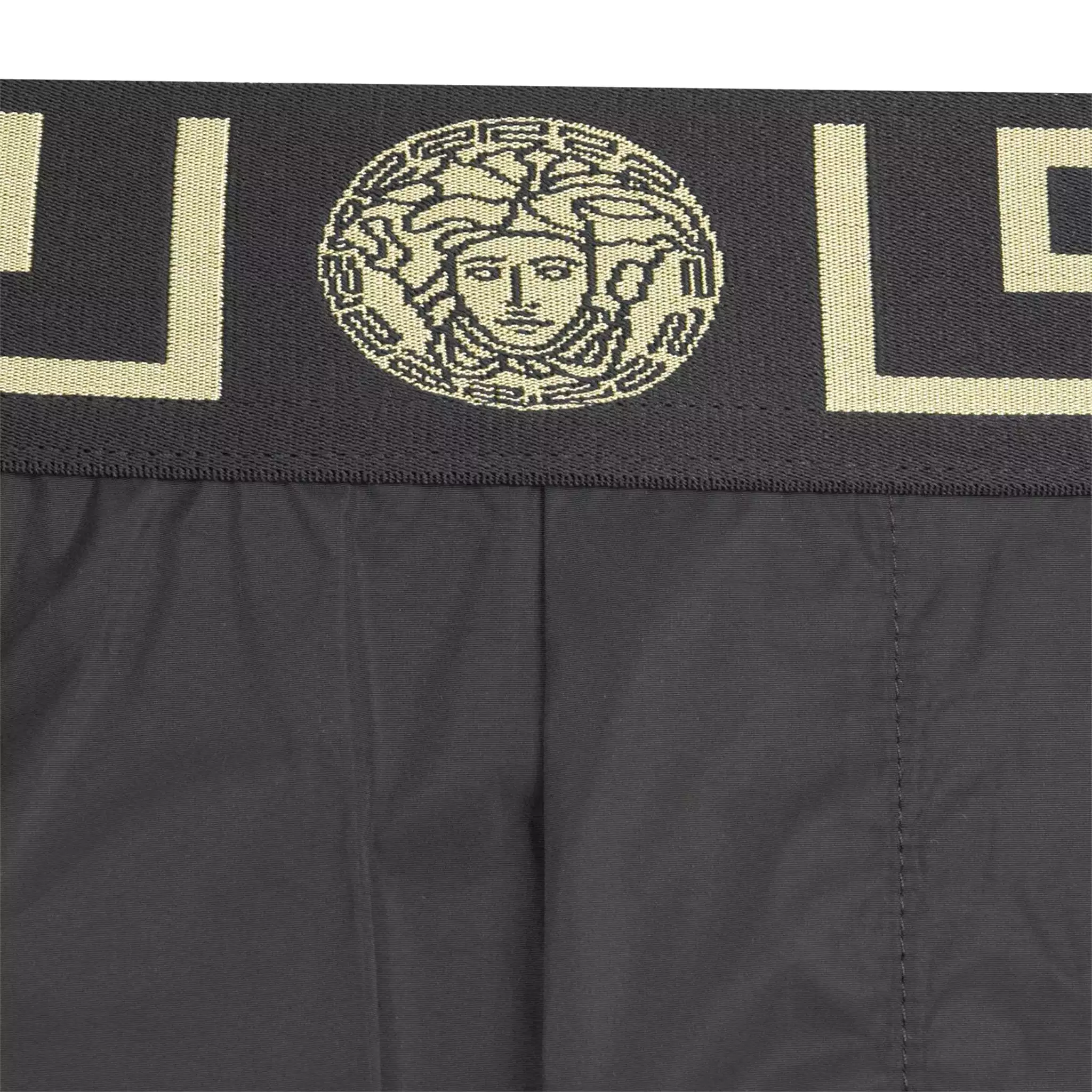 Versace Logo Swimming Shorts Black