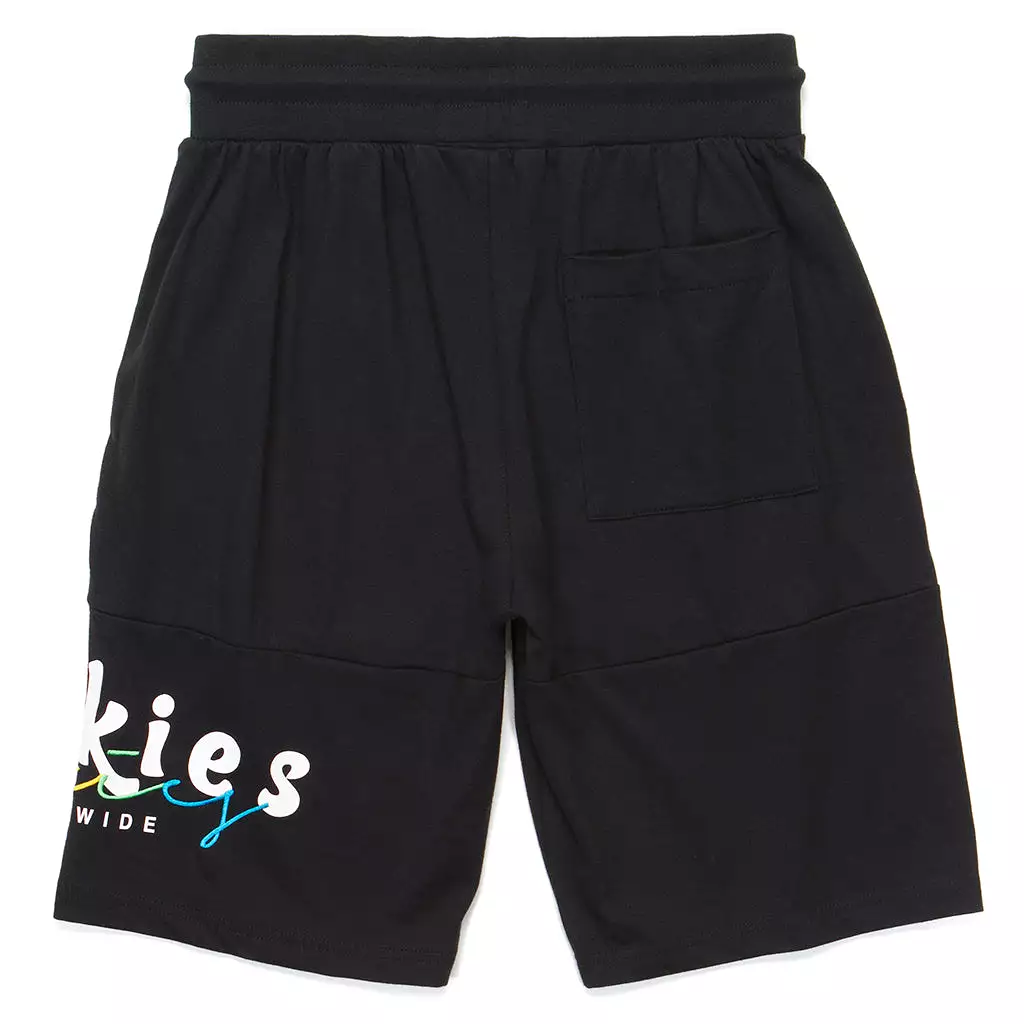 VERSAILES JERSEY SHORTS BLACK