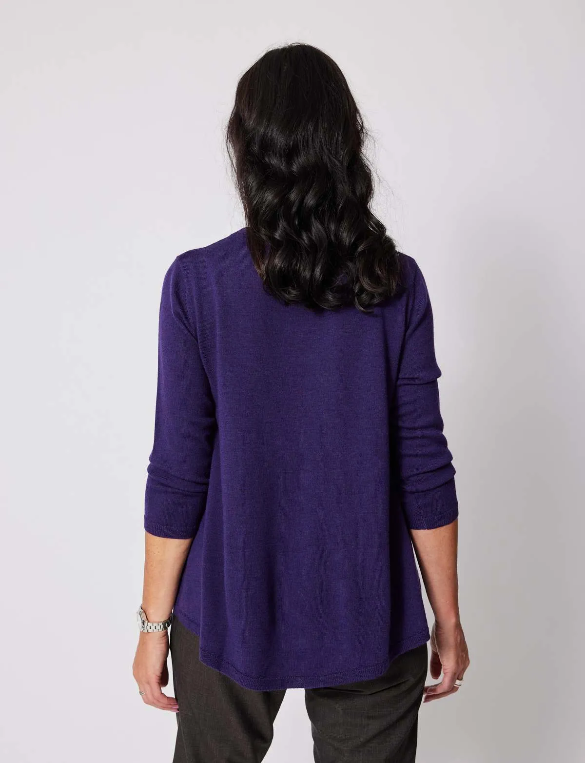 Wellesley Sweater - Amethyst