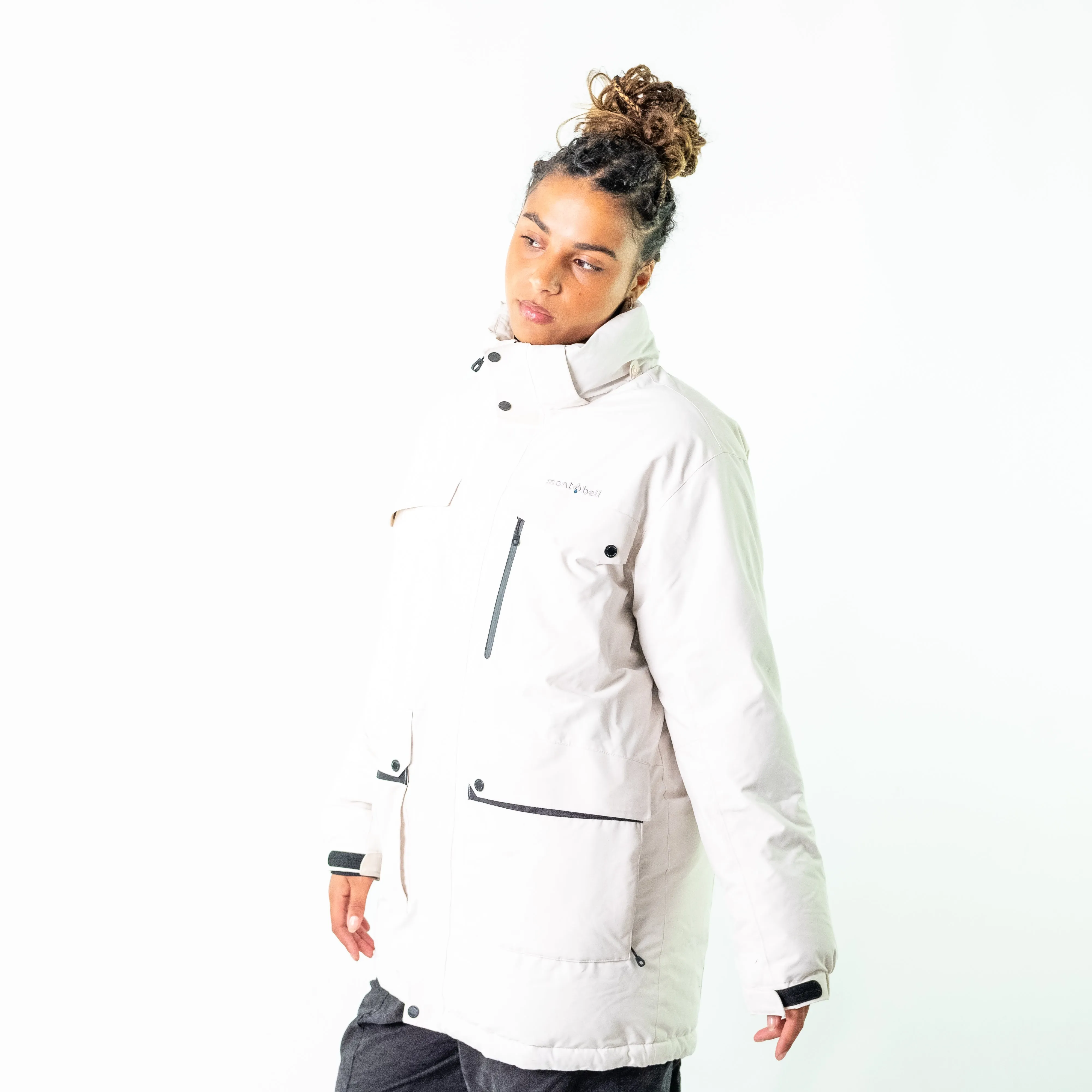 White y2ks Montbell 100 Puffer (L)