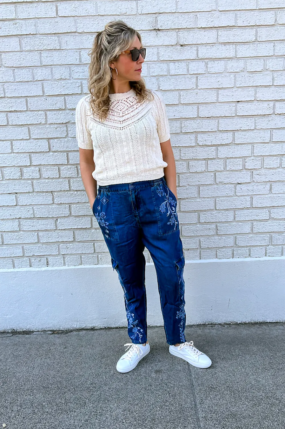 Willow Smocked Cargo Pant