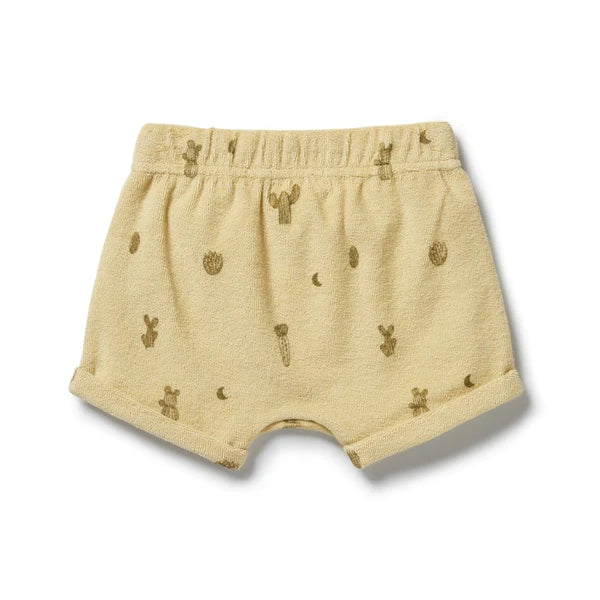 Wilson & Frenchy Organic Terry Tie Front Short - Prickle