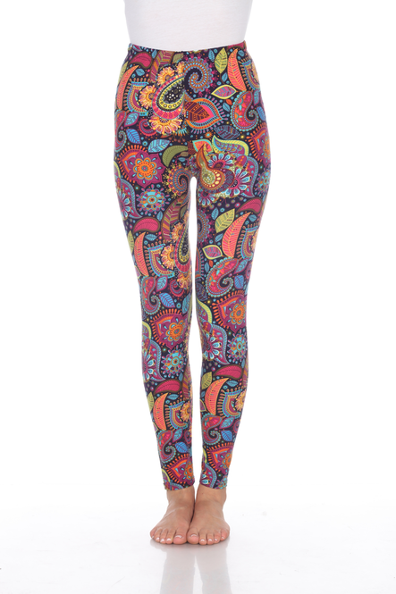 Women's Floral Paisley Animal Print Leggings