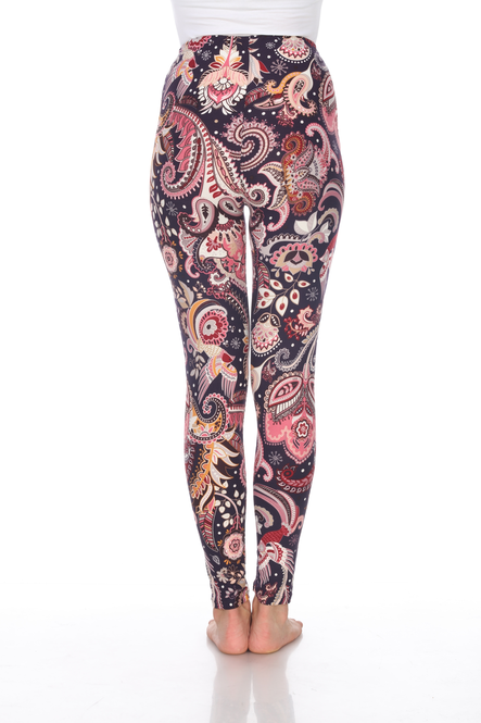 Women's Floral Paisley Animal Print Leggings