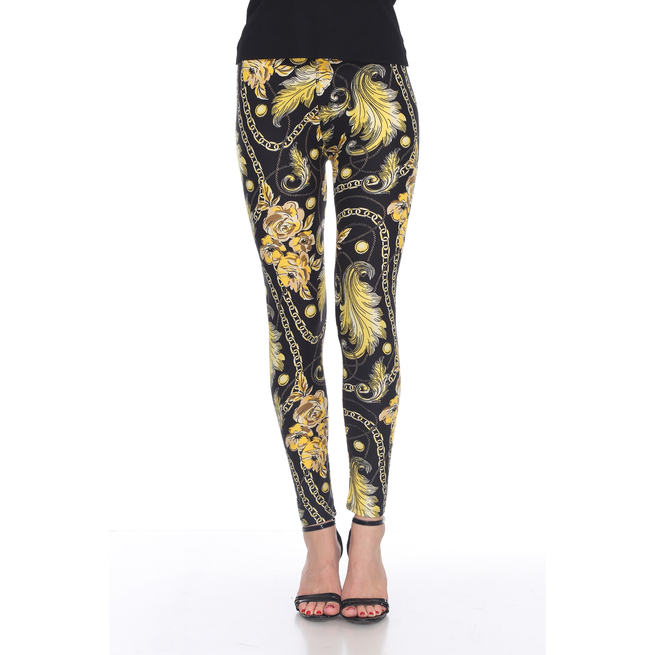 Women's Floral Paisley Animal Print Leggings