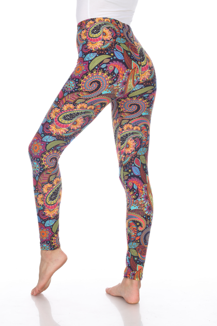 Women's Floral Paisley Animal Print Leggings