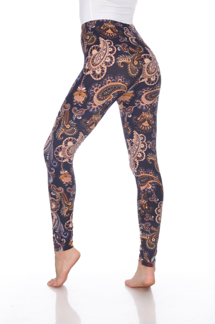 Women's Floral Paisley Animal Print Leggings