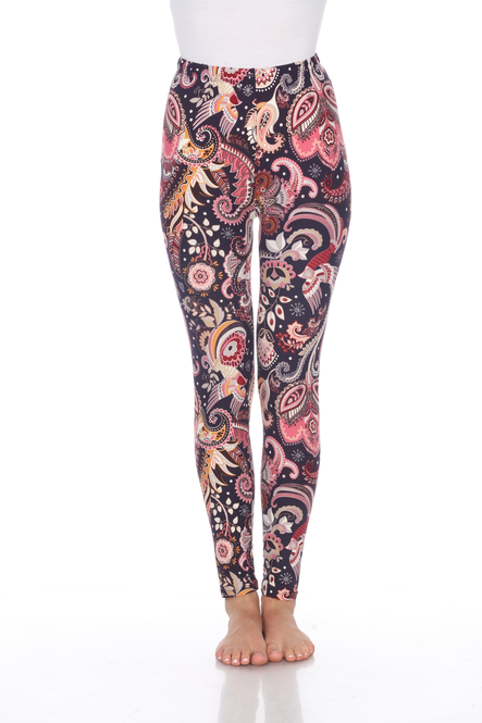 Women's Floral Paisley Animal Print Leggings