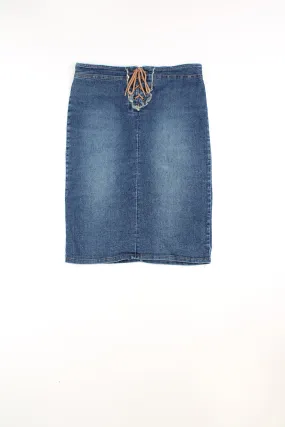 Y2K Denim Skirt