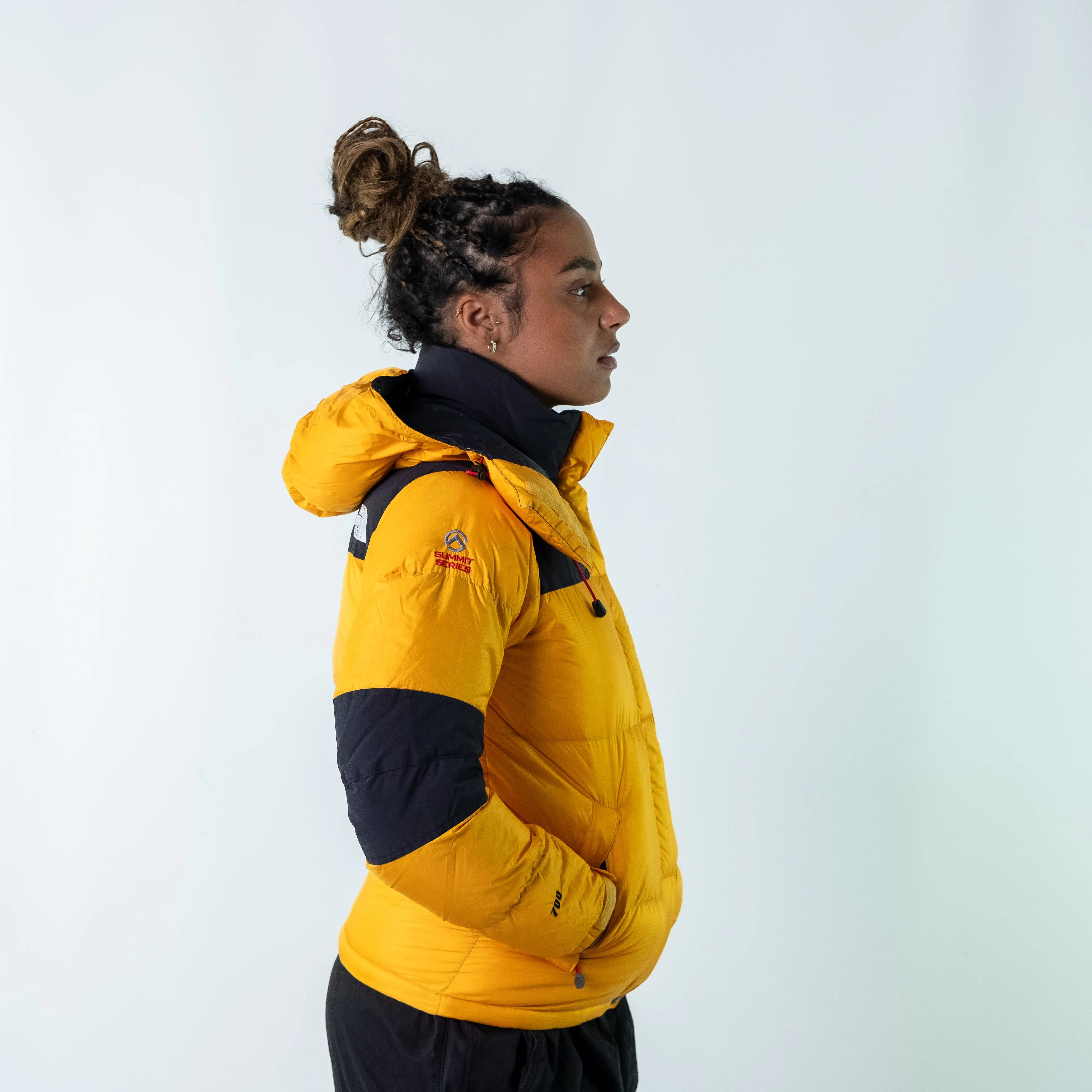 Yellow y2ks The North Face 85 Puffer (M)