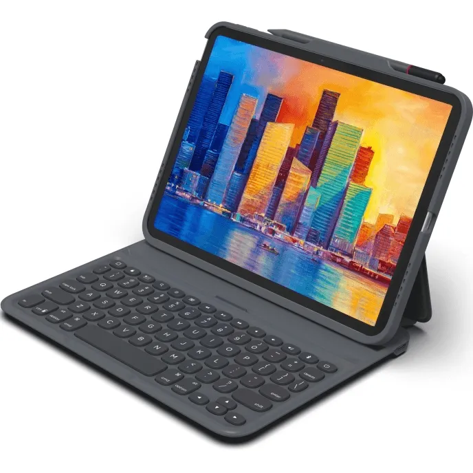 ZAGG Pro Keys Wireless Keyboard Detachable Case iPad 10.9 10th Gen 2022